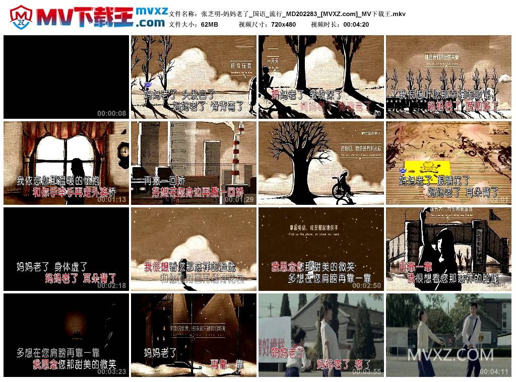 张芝明-妈妈老了_国语_流行_MD202283